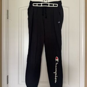 Champion Black Womens Sweats